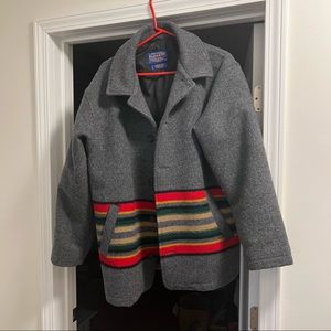 Pendleton High Grade Wool Coat Mens